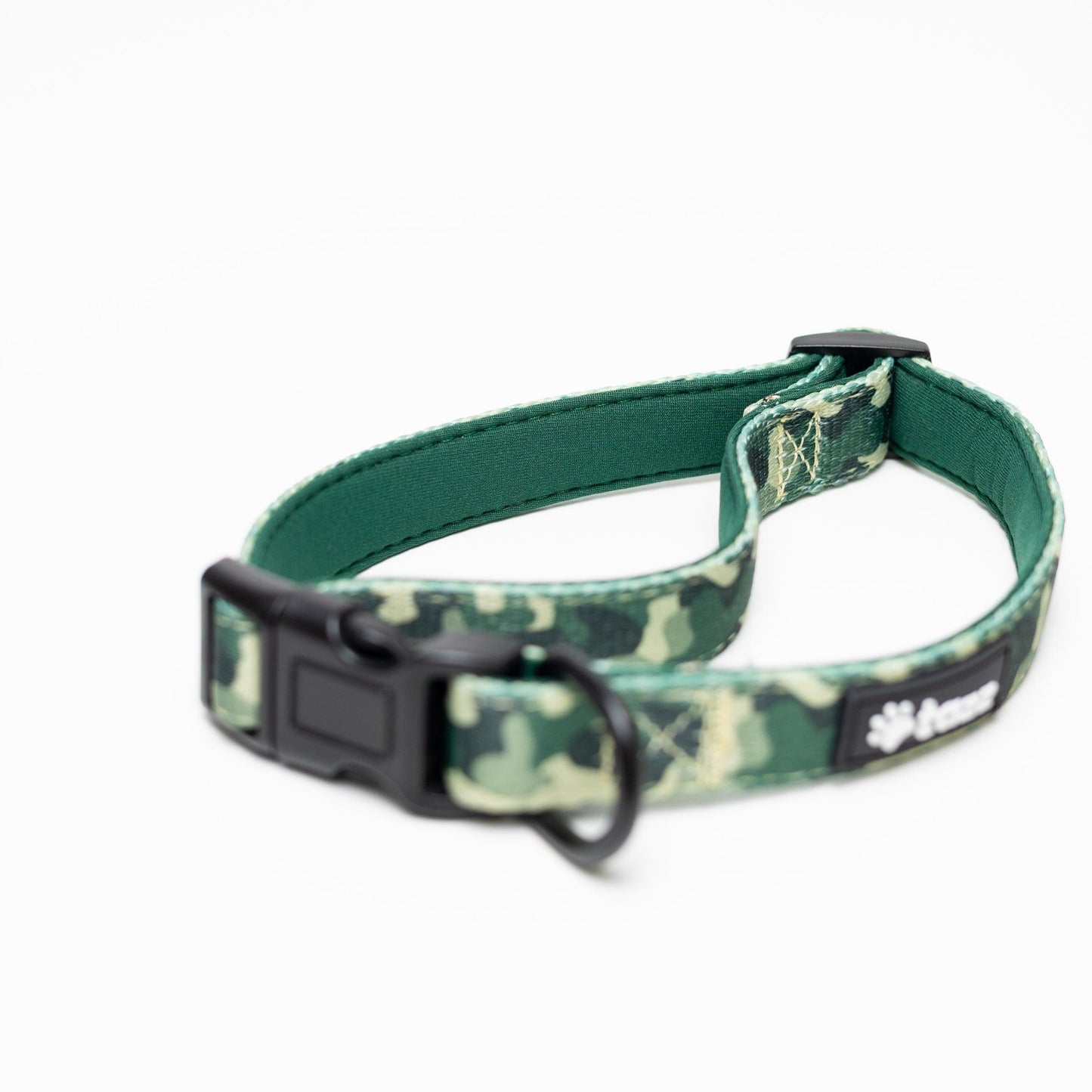 Halsband - Green Camo - Tazz