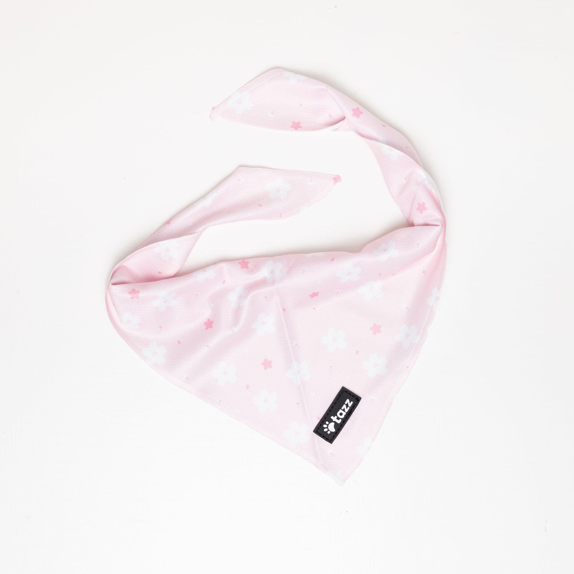 Bandana - Pink Flower - Tazz